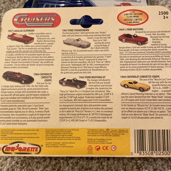 Collectible Vintage Mustangs Lot 35th Anniversary - Picture 8 of 12